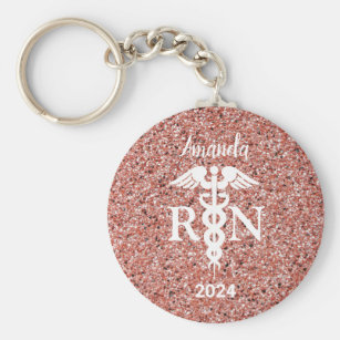 Nurses Week Medical Field Nurse Key Chain Graduation RN Nurses Rock,Nurse At Heart Lpn Cna Registered Nurse Practitioner