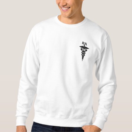 Registered Nurse Crewneck 2021 Embroidered Sweatshirt