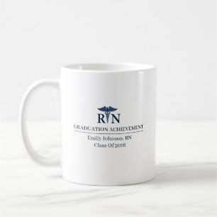 Registered Nurse Custom Name Since Year Coffee Mug