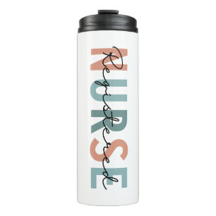 Registered Nurse, Customized with name Thermal Tumbler