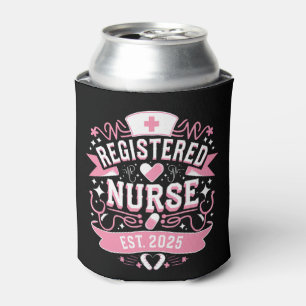 Registered Nurse Est 2025 Nursing Student Can Cooler