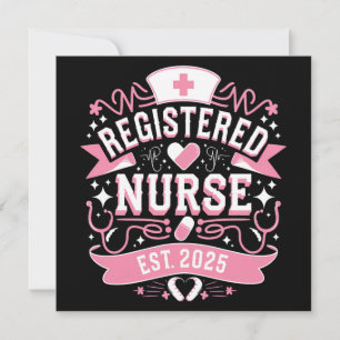 Registered Nurse Est 2025 Nursing Student Invitation
