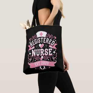 Registered Nurse Est 2025 Nursing Student Tote Bag