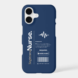 Registered Nurse – Funny Work Humor, Office Gift iPhone 17 Case