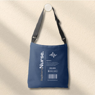 Registered Nurse – Funny Work Humor, Office Gift Crossbody Bag