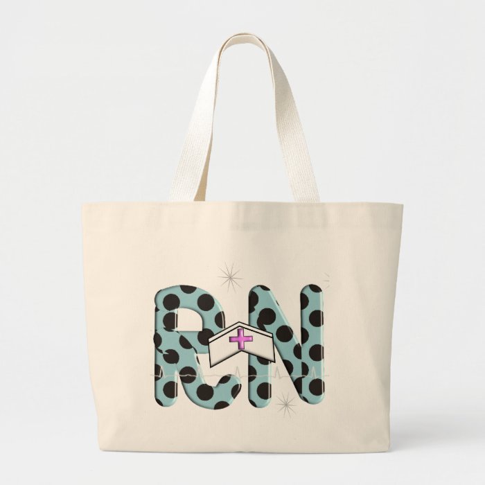 Registered Nurse Gifts "RN" Canvas Bags