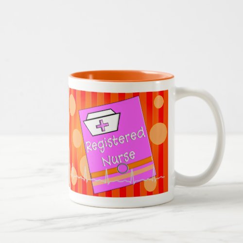 Registered Nurse Gifts Two_Tone Coffee Mug