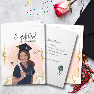 Registered Nurse Graduation Card   Photo or Art 