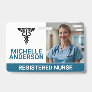 Registered Nurse   Hospital Badge