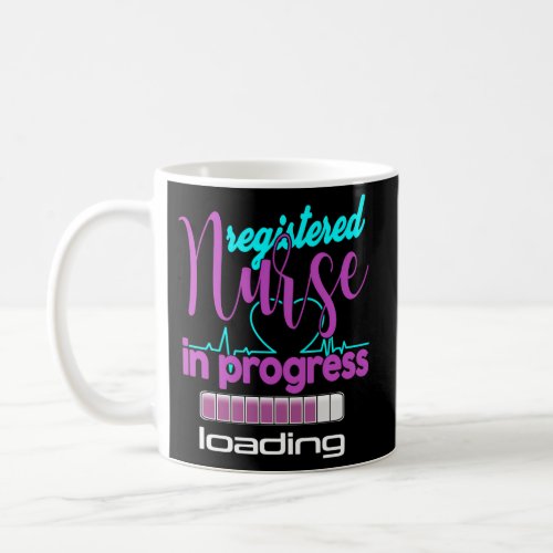 Registered Nurse In Progress _ Nurse Loading_ Nurs Coffee Mug