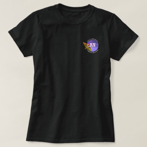 Registered Nurse  Labor  Delivery Custom Name T_Shirt