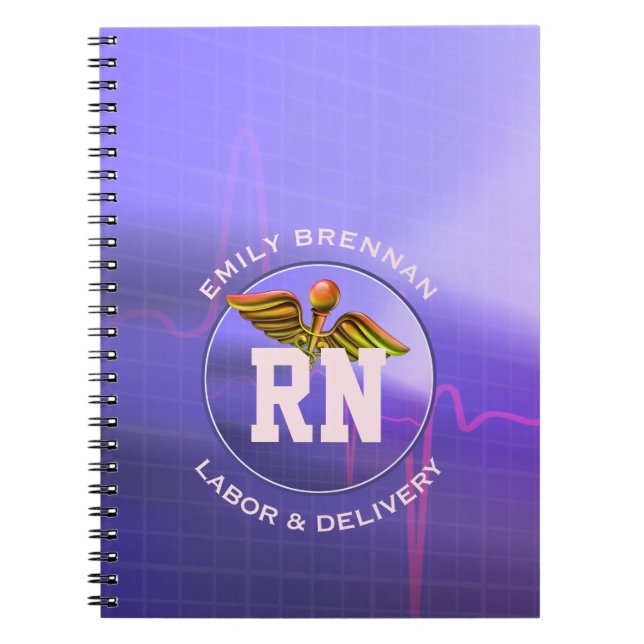 Registered Nurse | Labor & Delivery Notebook (Front)
