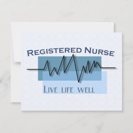 Registered Nurse Live Life Well Personalized (Front)