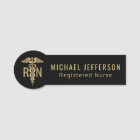 Registered Nurse - Logo - Black and Gold