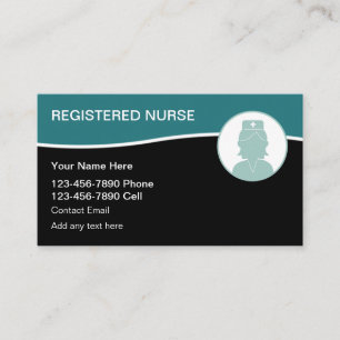 Registered Nurse Medical Business Cards