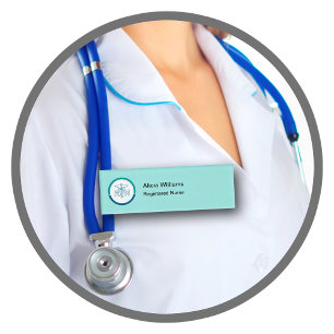 Registered Nurse Medical Professional Name Tags