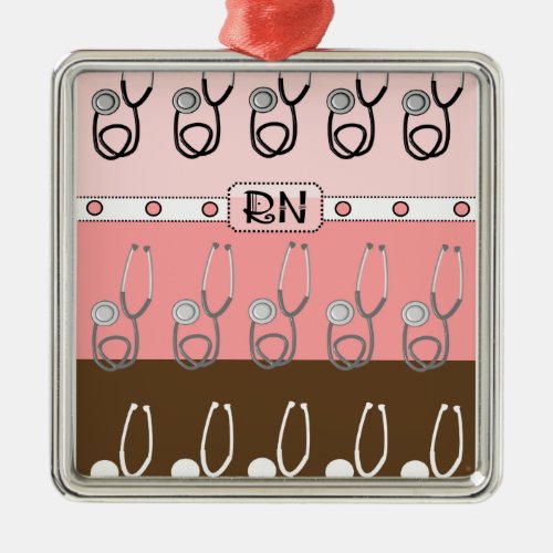 Registered Nurse Metal Ornament