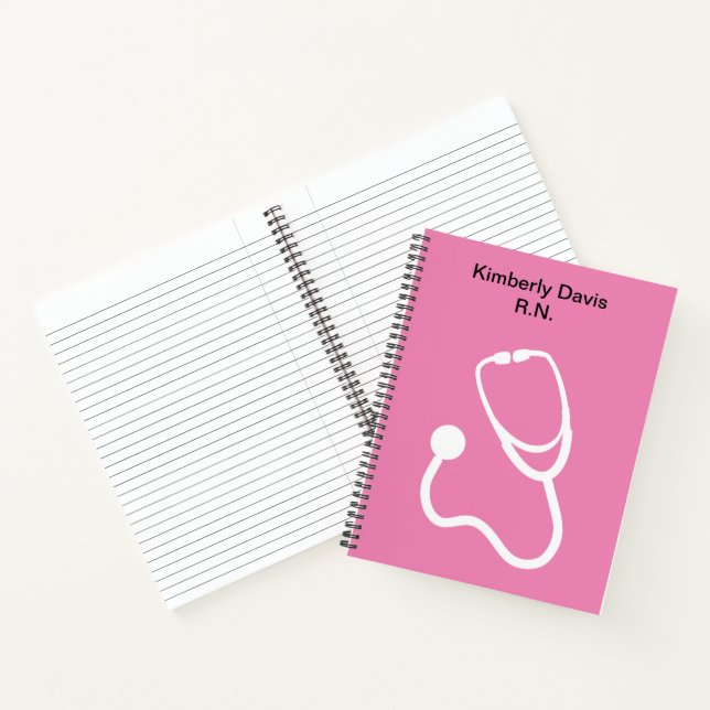 Registered Nurse  Monogram Medical Notes Notebook (Inside)