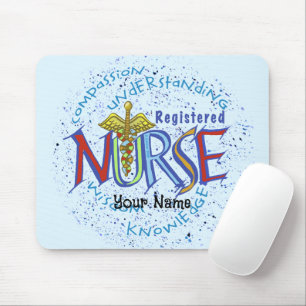 Registered Nurse Motto Mouse Pad