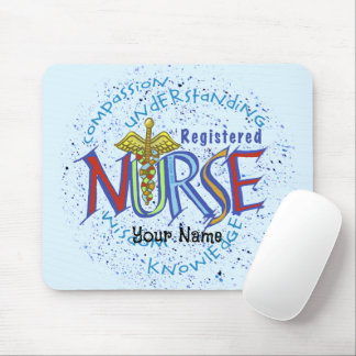 Registered Nurse Motto Mouse Pad