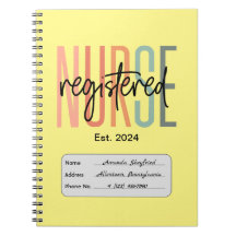 Registered Nurse Notebook