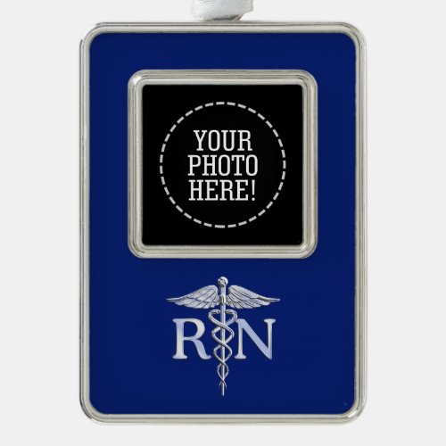 Registered Nurse RN Caduceus Design Ornament