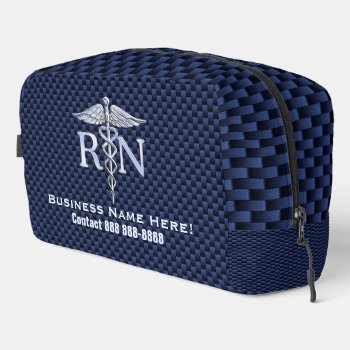 Registered Nurse Rn Caduceus With Text Dopp Kit by AmericanStyle at Zazzle