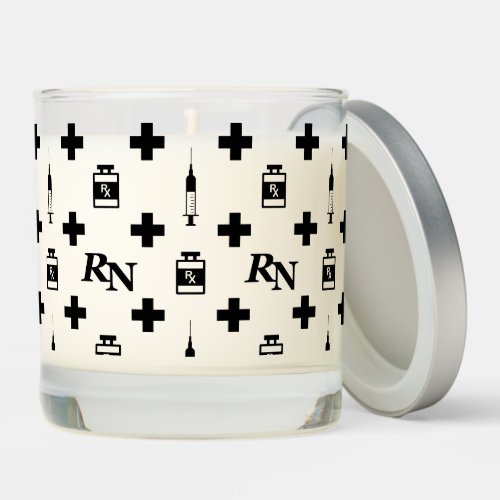 registered nurse RN customizable color Scented Candle