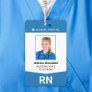 Registered Nurse RN Employee ID Badge