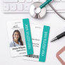 Registered Nurse RN Medical Teal Photo ID Work  Badge