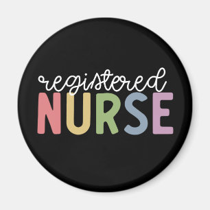 Registered Nurse RN Nurse Graduation Magnet