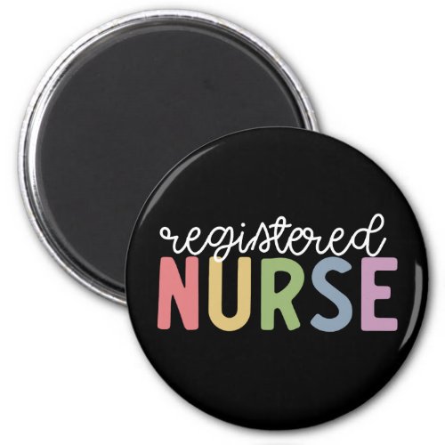 Registered Nurse RN Nurse Graduation Magnet