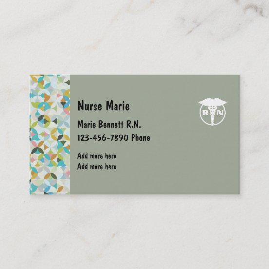 Rn Business Cards - Business Card Printing | Zazzle