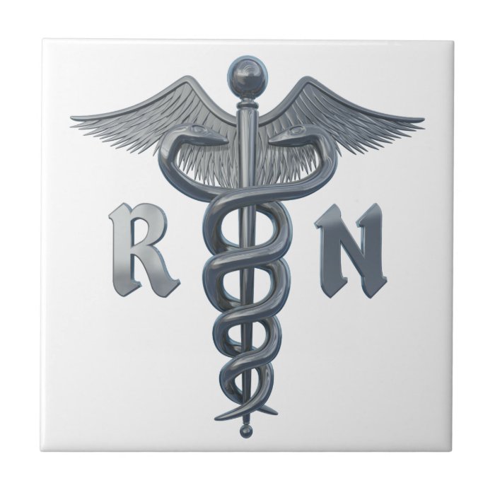 Registered Nurse Symbol Tile