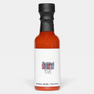 Registered Nurse Vintage Vector Shirt Design_1 Hot Sauces