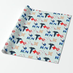 Registered Nurse Wrapping Paper