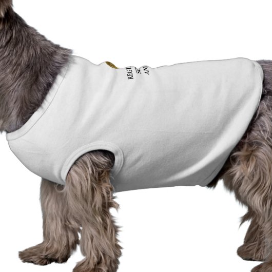 Registered Service Animal Dog Vest or Shirt (Side)