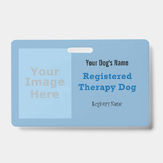 Registered Therapy Dog Badge