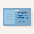 Registered Therapy Dog Badge