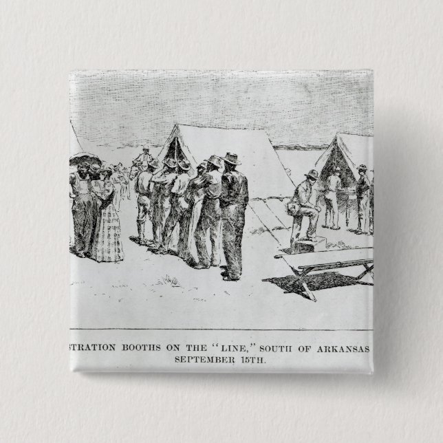 Registration Booths Pinback Button (Front)