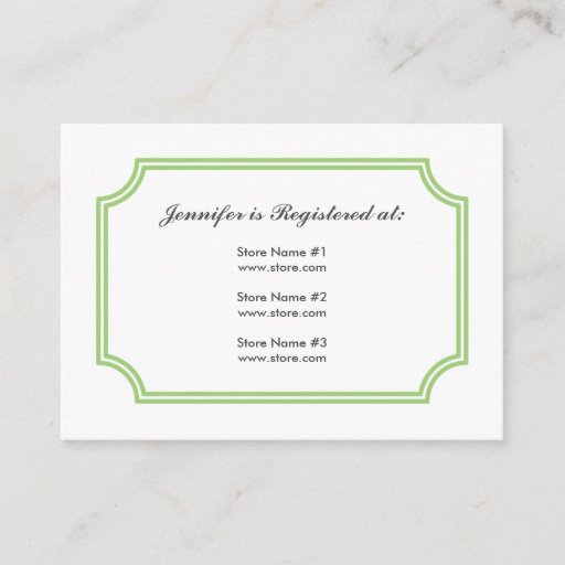 Customizable Registry Card with Medieval Cross Pattern Business Card Templates