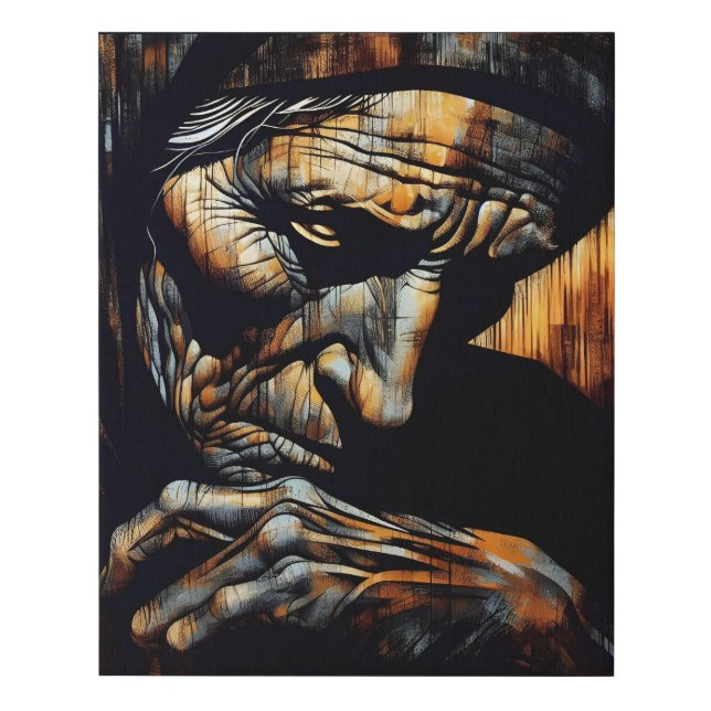 Regret Faux Canvas Print (Front)