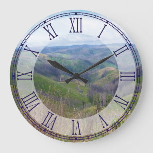 Regrowth Victoria Australia roman numeral clock