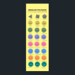 Regular Polygons up to 1 Million Sides Poster<br><div class="desc">I made this poster to illustrate the images of regular polygons up to 1 Million sides. I think this is a must-have poster in Elementary,  Middle School,  High School mathematics classroom.</div>
