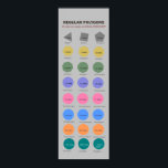 Regular Polygons up to 1 Million Sides Poster<br><div class="desc">I made this poster to illustrate the images of regular polygons up to 1 Million sides. I think this is a must-have poster in Elementary,  Middle School,  High School mathematics classroom.</div>