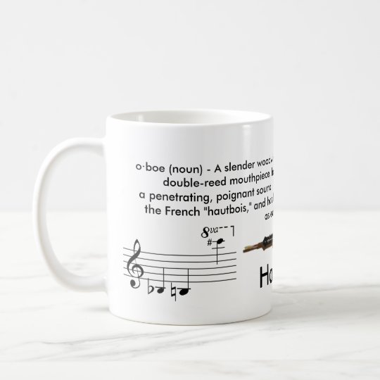 Regular Sized 11 Oz Oboe Mug Zazzle Regular Sized 11 Oz Oboe Mug