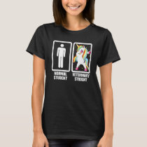Regular Student Vs Veterinary Student Dabbing Unic T-Shirt