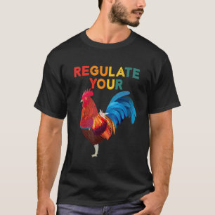 Regulate Your Rooster Retro Vintage Pro Choice T-Shirt