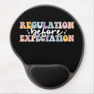 Regulation Before Expectation Groovy Gel Mouse Pad