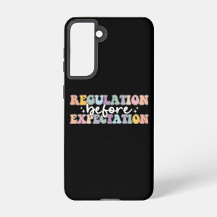 Regulation Before Expectation Groovy Samsung Galaxy S21 Case